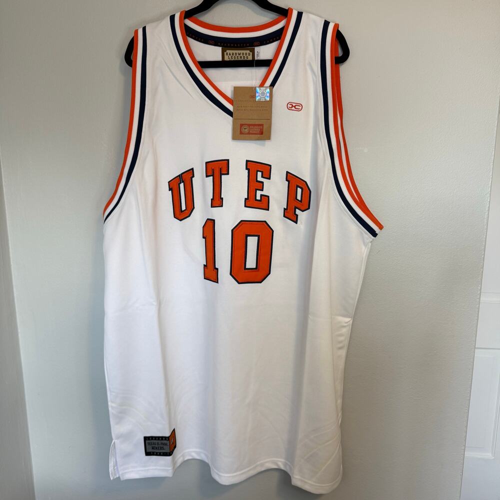 Tim Hardaway UTEP Miners Throwback Jersey NWT Men’s 4XL Vintage NCAA Heat Retro